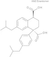 (1RS,4SR)-7-(2-Methylpropyl)-1-[4-(2-methyl-propyl)phenyl]-1,2,3,4-tetrahydronaphthalene-1,4-dicar…