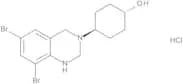 trans-4-(6,8-Dibromo-1,4-dihydroquinazolin-3(2H)-yl)cyclohexanol Hydrochloride