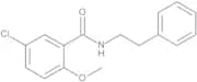 5-Chloro-N-(2-phenylethyl)-2-methoxybenzamide