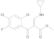 Methyl 3-Cyclopropylamino-2-(2,4-dichloro-5-fluorobenzoyl)acrylate