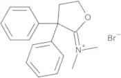 Dimethyl-(tetrahydro-3,3-diphenyl-2-furilidine)ammonium Bromide