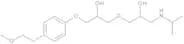 1-[2-Hydroxy-3-[(1-methylethyl)amino]propoxy]-3-[4-(2-methoxyethyl)phenoxy]propan-2-ol