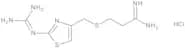 3-[[[2-[(Diaminomethylene)amino]thiazol-4-yl]methyl]sulfanyl]propanimidamide Hydrochloride