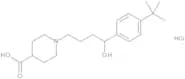1-[(4RS)-4-[4-(1,1-Dimethylethyl)phenyl]-4-hydroxybutyl]piperidine-4-carboxylic Acid Hydrochloride