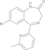 7-Bromo-5-(6-methylpyridin-2-yl)-1,3-dihydro-2H-1,4-benzodiazepin-2-one