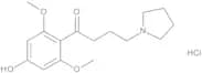 4-(Pyrrolidin-1-yl)-1-(4-hydroxy-2,6-dimethoxyphenyl)butan-1-one Hydrochloride (p-Desmethyl-Buflom…