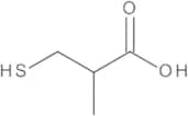 (2RS)-2-Methyl-3-sulfanyl-propanoic Acid