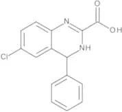 6-Chloro-4-phenyl-3,4-dihydroquinazoline-2-carboxylic Acid