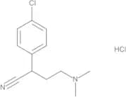 2-(4-Chlorophenyl)-4-dimethylaminobutyronitrile Hydrochloride