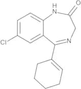 7-Chloro-5-(cyclohex-1-enyl)-1,3-dihydro-2H-1,4-benzodiazepin-2-one (Nortetrazepam)