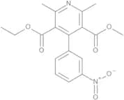 Ethyl Methyl 2,6-Dimethyl-4-(3-nitrophenyl)pyridine-3,5-dicarboxylate (Photolysis Product)