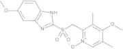 4-Methoxy-2-[[(5-methoxy-1H-benzimidazol-2-yl)sulphonyl]methyl]-3,5-dimethylpyridine 1-Oxide (Omep…