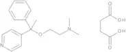 N,N-Dimethyl-2-[1(RS)-1-phenyl-1-(pyridin-4-yl)ethoxy]ethanamine Hydrogen Succinate