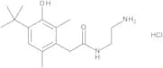 N-(2-Amino-ethyl)-2-[4-(1,1-dimethylethyl)-3-hydroxy-2,6-dimethylphenyl]acetamide Hydrochloride