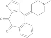 4-(1-Methylpiperidin-4-ylidene)-4H-benzo[4,5]cyclohepta[1,2-b]thiophen-9,10-dione (9,10-Dioxoketot…