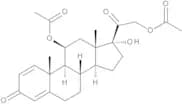 17-Hydroxy-3,20-dioxopregna-1,4-diene-11β,21-diyl Diacetate (Prednisolone 11,21-Diacetate)