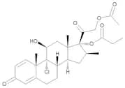 21-(Acetyloxy)-9-chloro-11β-hydroxy-16β-methyl-3,20-dioxopregna-1,4-dien-17-yl Propanoate (Beclome…