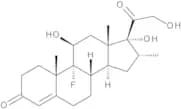 9-Fluoro-11β,17,21-trihydroxy-16α-methylpregn-4-ene-3,20-dione