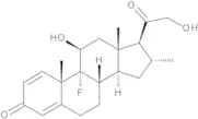 9-Fluoro-11β,21-dihydroxy-16α-methylpregna-1,4-diene-3,20-dione