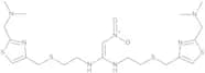 N,N'-Bis[2-[[[2-[(dimethylamino)methyl]thiazol-4-yl]methyl]sulphanyl]ethyl]-2-nitroethene-1,1-diam…