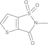 2-Methylthieno[2,3-d]isothiazol-3(2H)-one 1,1-Dioxide