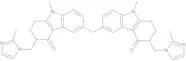 6,6'-Methylenebis[(3RS)-9-methyl-3-[(2-methyl-1H-imidazol-1-yl)methyl]-1,2,3,9-tetrahydro-4H-carba…