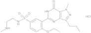 3-(4,7-Dihydro-1-methyl-7-oxo-3-propyl-1H-pyrazolo[4,3-d]pyrimidin-5-yl)-4-ethoxy-N-[2-(methylamin…