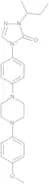 4-[4-[4-(4-Methoxyphenyl)piperazin-1-yl]phenyl]-2-[(1RS)-1-methylpropyl]-2,4-dihydro-3H-1,2,4-tria…