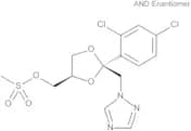 cis-2-(2,4-Dichlorophenyl)-2-(1H-1,2,4-triazol-1-ylmethyl)-1,3-dioxolane-4-methanol Mesilate