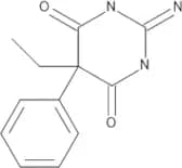 (5RS)-5-Ethyl-2-imino-5-phenyldihydropyrimidine-4,6(1H,3H)-dione (2-Amino-5-ethyl-5-phenyl-4,6(1H,…