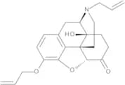 4,5α-Epoxy-14-hydroxy-17-(prop-2-enyl)-3-(prop-2-enyloxy)morphinan-6-one (3-O-Allylnaloxone)