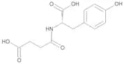 4-[[(1S)-1-Carboxy-2-(4-hydroxyphenyl)ethyl]amino]-4-oxobutanoic Acid (N-(Hydrogensuccinyl)tyrosin…