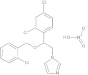 1-[(2RS)-2-[(2-Chlorobenzyl)oxy]-2-(2,4-dichloro-phenyl)ethyl]-1H-imidazole Nitrate