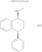 (1RS,4RS)-N-Methyl-4-phenyl-1,2,3,4-tetrahydronaphthalen-1-amine Hydrochloride