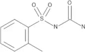 N-Carbamoyl-2-methylbenzenesulfonamide (N-(Aminocarbonyl)-2-methylbenzenesulfonamide)