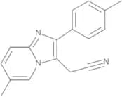 6-Methyl-2-(4-methylphenyl)imidazo[1,2-a]pyridine-3-acetonitrile
