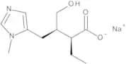 (2S,3R)-2-Ethyl-3-(hydroxymethyl)-4-(1-methyl-1H-imidazol-5-yl)butanoic Acid Sodium Salt (Pilocarp…