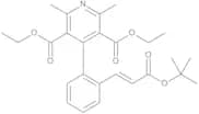 Diethyl (E)-4-{2-[2-(tert-Butoxycarbonyl)vinyl]phenyl}-2,6-dimethylpyridine-3,5-dicarboxylate