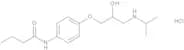 N-[4-[(2RS)-2-Hydroxy-3-[(1-methylethyl)amino]propoxy]phenyl]butanamide Hydrochloride