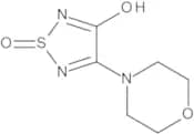 3-Hydroxy-4-morpholino-1,2,5-thiadiazole 1-Oxide