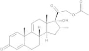17-Hydroxy-16α-methyl-3,20-dioxopregna-1,4,9(11)-trien-21-yl Acetate