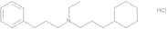 N-(3-Cyclohexylpropyl)-N-ethyl-3-phenylpropan-1-amine Hydrochloride
