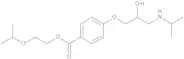 2-Isopropoxyethyl 4-[[(2RS)-2-Hydroxy-3-(isopropylamino)propyl]oxy]benzoate (Bisoprolol Ester)