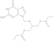 2-[(2-Amino-6-oxo-1,6-dihydro-9H-purin-9-yl)methoxy]propane-1,3-diyl Dipropanoate (Ganciclovir Dip…