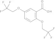 2,5-Bis(2,2,2-trifluoroethoxy)benzoic Acid