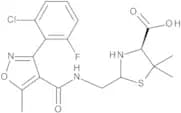 (2RS,4S)-2-[[[[3-(2-Chloro-6-fluorophenyl)-5-methylisoxazol-4-yl]carbonyl]amino]methyl]-5,5-dimeth…