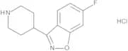 6-Fluoro-3-(piperidin-4-yl)-1,2-benzisoxazole Hydrochloride