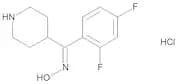 (E)-(2,4-Difluorophenyl)-(4-piperidyl)methanone Oxime Hydrochloride