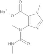 Sodium 4-[N-Methyl-N-(N-methylaminocarbonyl)amino]-1-methylimidazole-5-carboxylate