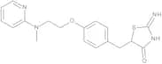 5-[4-[2-[Methyl(pyridin-2-yl)amino]ethoxy]benzyl]-2-imino-1,3-thiazolidin-4-one